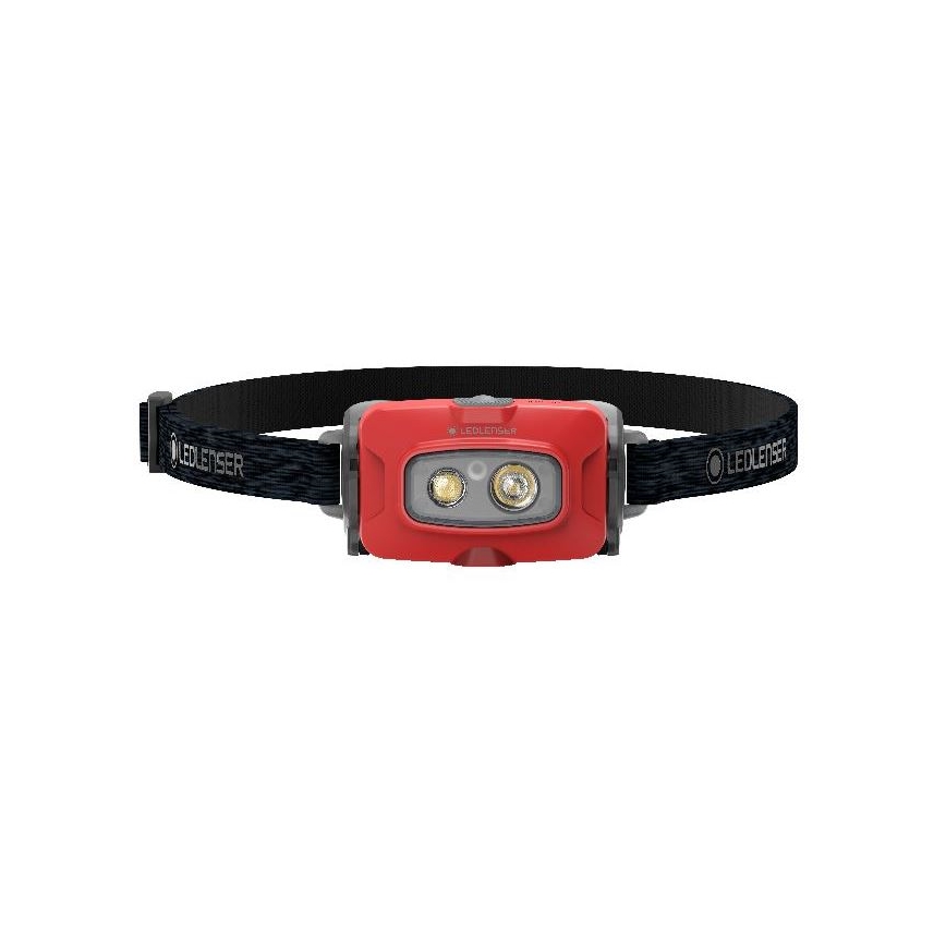 Ledlenser HF4R Core - dimmelhető, újratölthető LED fejlámpa LED/1000 mAh IP68 500 lm 35 h piros