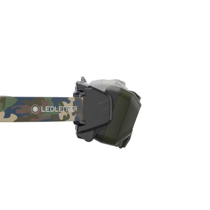 Ledlenser HF8R Core RGB - LED fényerőszabályozható újratölthető fejlámpa LED/3700 mAh IP68 1600 lm 90 óra zöld