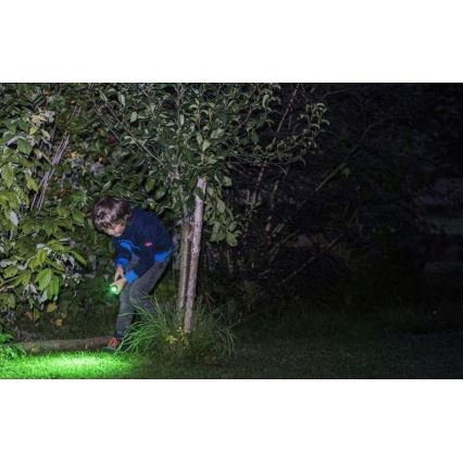 Ledlenser KIDBEAM4 DINO - LED fényerőszabályozható gyerekzseblámpa LED/2xAAA IP44 zöld