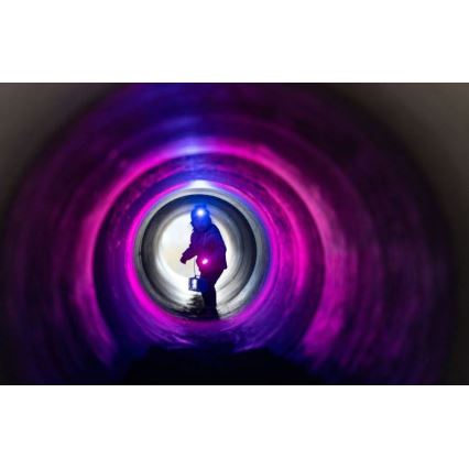 Ledlenser KIDBEAM4 RAINBOW - LED Fényerőszabályozható gyerekzseblámpa LED/2xAAA IP44 lila