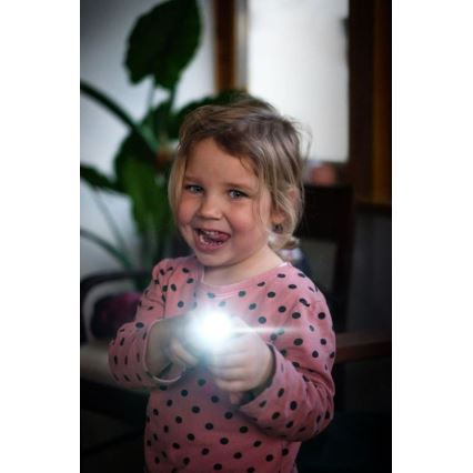 Ledlenser KIDBEAM4 RAINBOW - LED Fényerőszabályozható gyerekzseblámpa LED/2xAAA IP44 lila