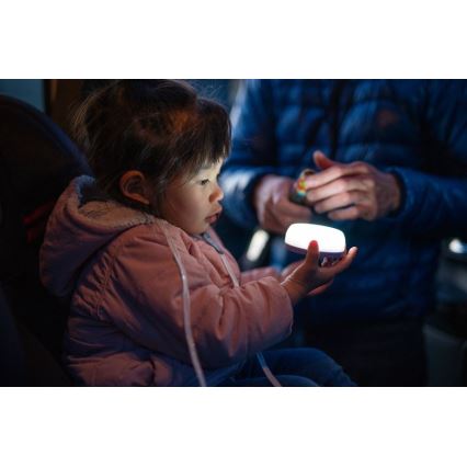 Ledlenser KIDCAMP6 DINO - fényerőszabályozható hordozható LED-lámpa LED/3×AAA IP44 zöld