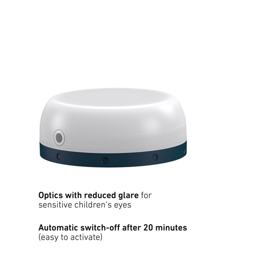 Ledlenser KIDCAMP6 DINO - fényerőszabályozható hordozható LED-lámpa LED/3×AAA IP44 zöld