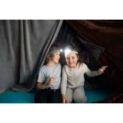 Ledlenser KIDLED2 RAINBOW - fényerőszabályozható gyerek fejlámpa LED/1xAAA IPX4 40 lm 20h lila