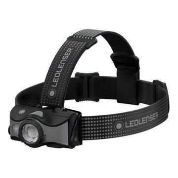 Ledlenser MH7 - LED dimmelhető újratölthető fejlámpa LED/1550 mAh IP54 600 lm 40 h fekete/szürke