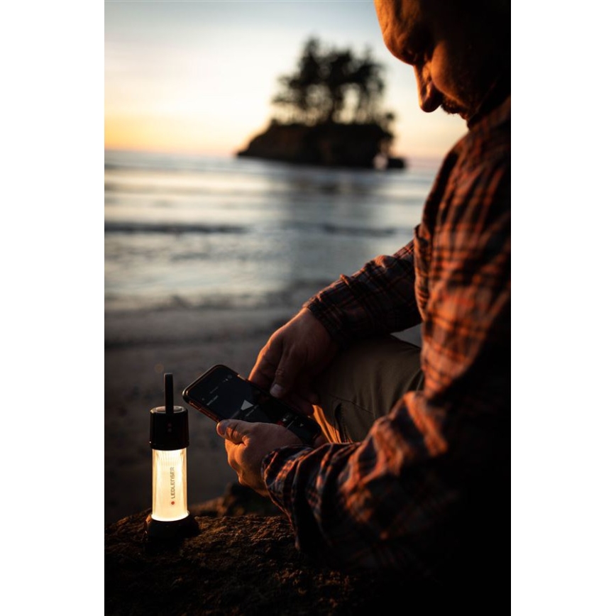 Ledlenser ML6 CONNECT MELEG FÉNY - dimmelhető, újratölthető lámpa LED/3000 mAh IP66 750 lm + távirányító