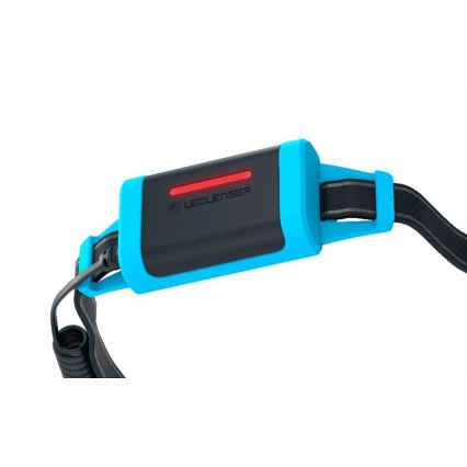 Ledlenser NEO5R - LED, fényerőszabályozható újratölthető fejlámpa, LED/1800 mAh IP54 600 lm 35 h kék