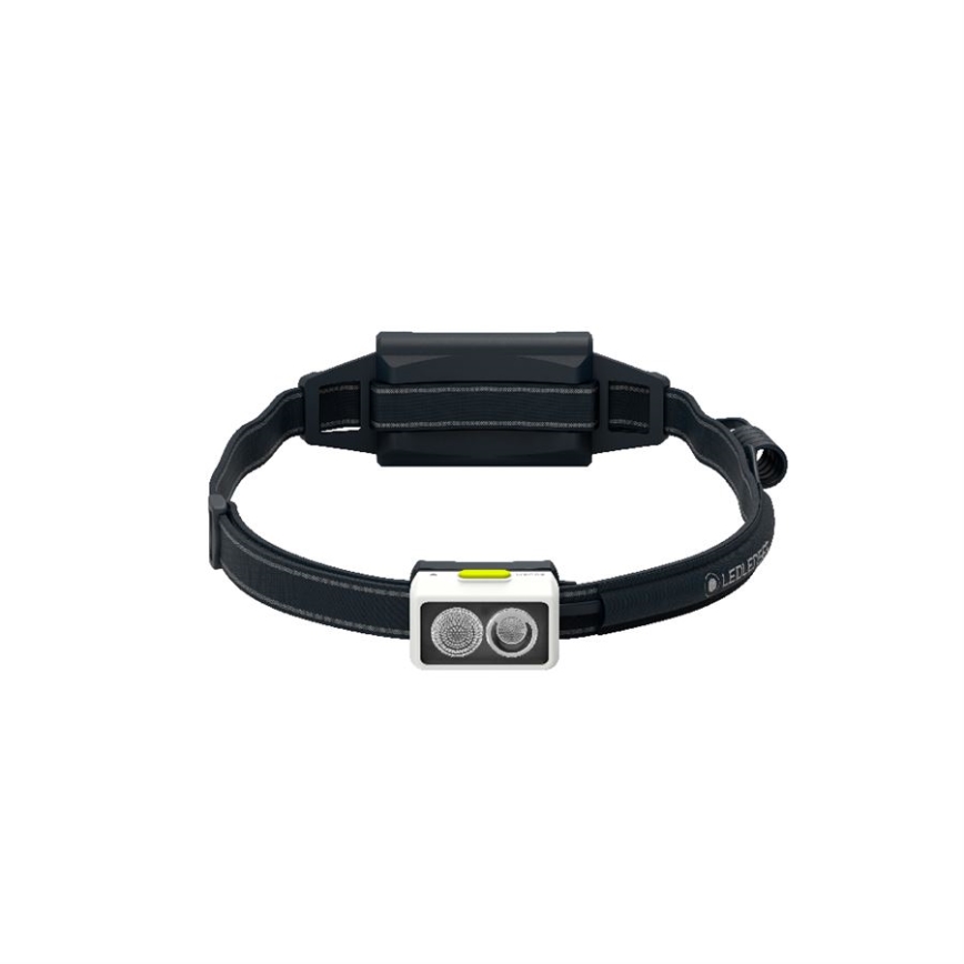 Ledlenser NEO5R - dimmelhető, újratölthető LED fejlámpa, 1800 mAh, IP54, 600 lm, 35 óra, fekete/fehér