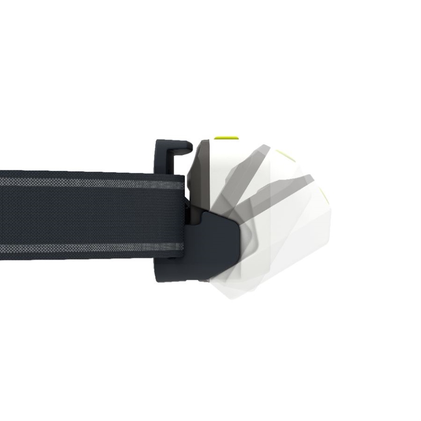 Ledlenser NEO5R - dimmelhető, újratölthető LED fejlámpa, 1800 mAh, IP54, 600 lm, 35 óra, fekete/fehér