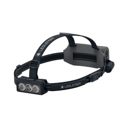 Ledlenser NEO9R - LED állítható fényerejű újratölthető fejlámpa LED/5000 mAh IP54 1200 lm 120 h fekete/szürke