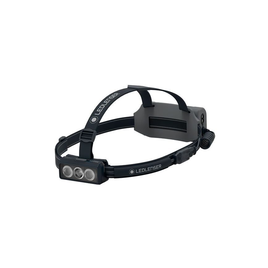 Ledlenser NEO9R - LED állítható fényerejű újratölthető fejlámpa LED/5000 mAh IP54 1200 lm 120 h fekete/szürke