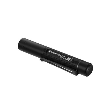 Ledlenser P2R - fényerőszabályozható, újratölthető LED zseblámpa, 1×AAA/300 mAh, IP54, 200 lm, 8 óra, fekete
