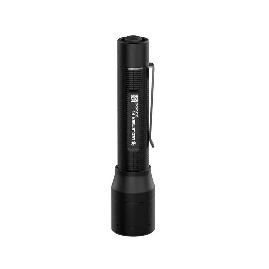 Ledlenser P5 - LED fényerőszabályozós zseblámpa LED/1xAA IP54 200 lm 8 h fekete