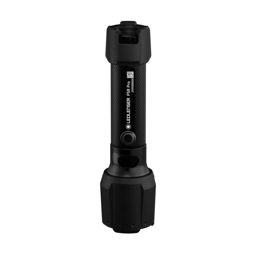 Ledlenser P5R PRO - dimmelhető, újratölthető LED zseblámpa, 920 mAh, IP68, 750 lm, 18 óra, fekete