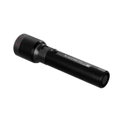 Ledlenser P6R - fényerőszabályozható, újratölthető LED zseblámpa, 3000 mAh akkumulátor, IP68, 1200 lm, 65 óra üzemidő, fekete