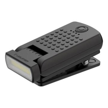 Ledlenser W1R - Állítható fényerejű, újratölthető LED munkalámpa csíptetővel LED/740 mAh IP54 220 lm