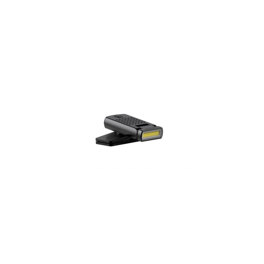 Ledlenser W1R - Állítható fényerejű, újratölthető LED munkalámpa csíptetővel LED/740 mAh IP54 220 lm