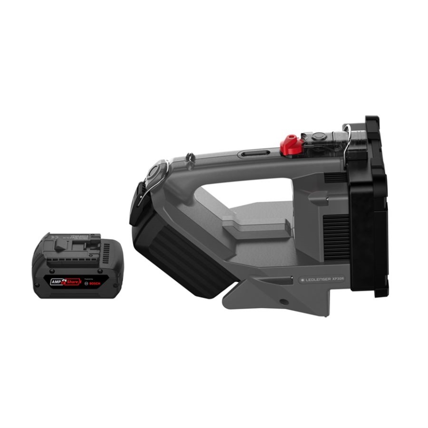 Ledlenser XP30R - szabályozható fényerejű, újratölthető LED-zseblámpa LED/5000 mAh IP54 32000 lm 16 óra szürke