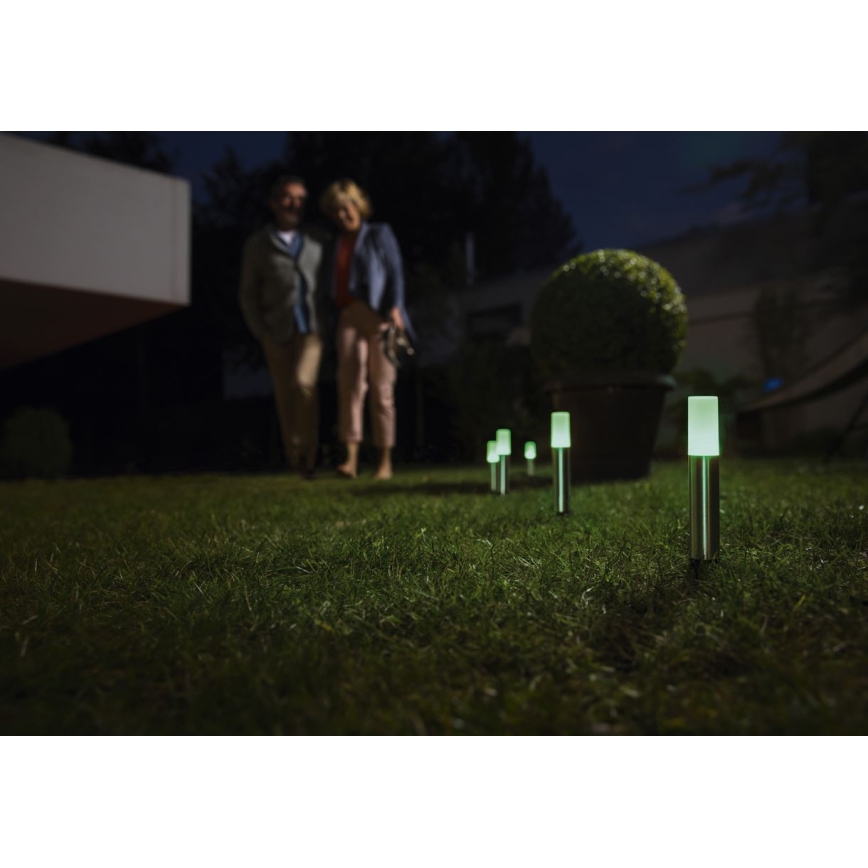 Ledvance - Készlet 5x LED RGBW Dimmelhető kültéri lámpa SMART+ GARDENPOLE LED/6W/230V IP44