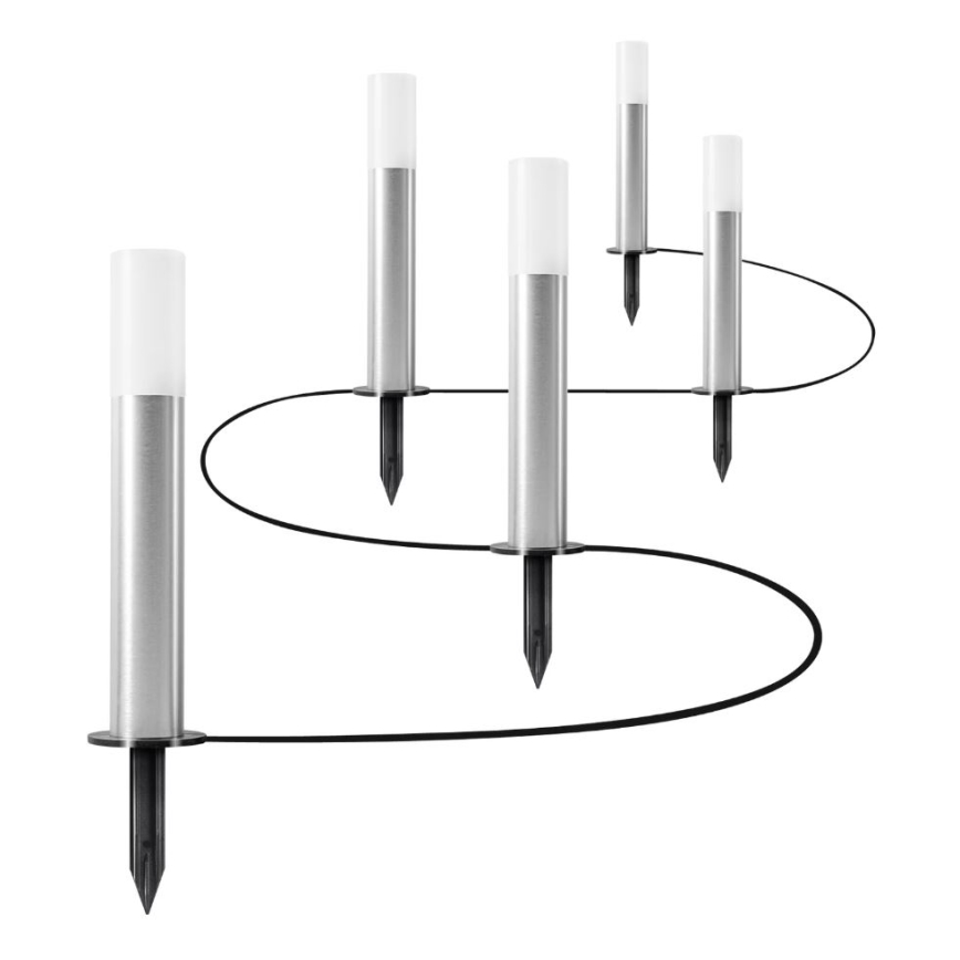 Ledvance - Készlet 5x LED RGBW Dimmelhető kültéri lámpa SMART+ GARDENPOLE LED/6W/230V IP44