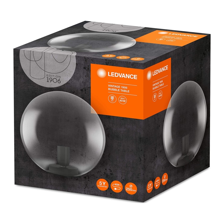 Ledvance - Asztali lámpa BUBBLE 1xE27/40W/230V