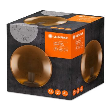 Ledvance - Asztali lámpa BUBBLE 1xE27/40W/230V narancssárga