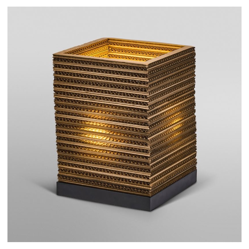 Ledvance - Asztali lámpa DECOR CARDBOARD 1xE27/15W/230V 20x20 cm