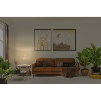 Ledvance - Asztali lámpa DECOR RAFFIA 1xE27/15W/230V raffia háncs