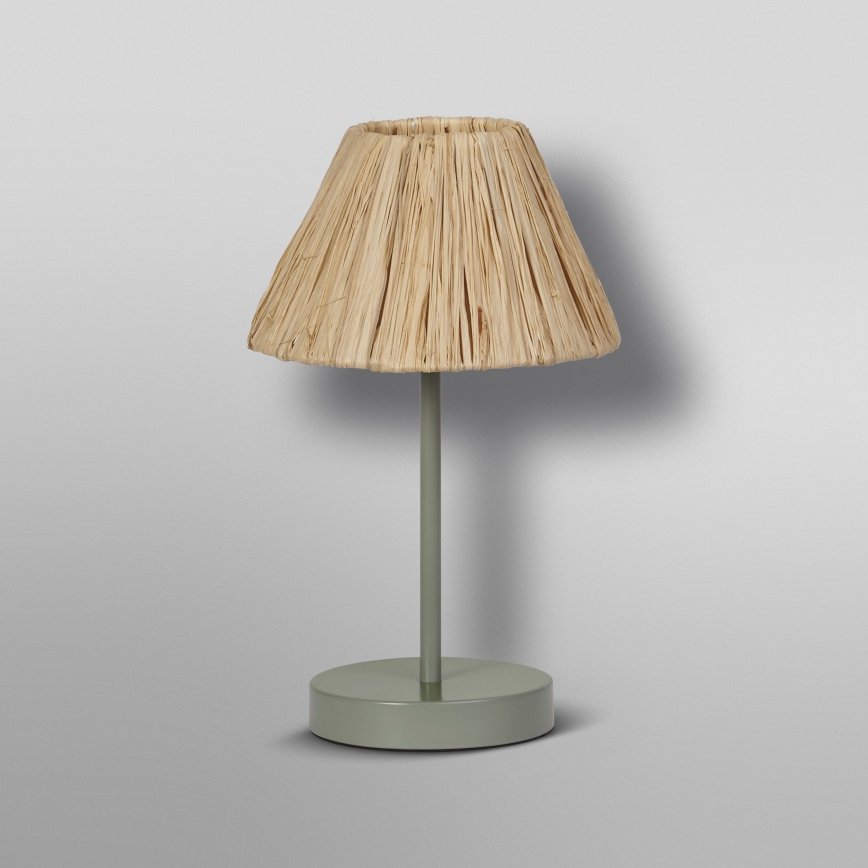 Ledvance - Asztali lámpa DECOR RAFFIA 1xE27/15W/230V raffia háncs
