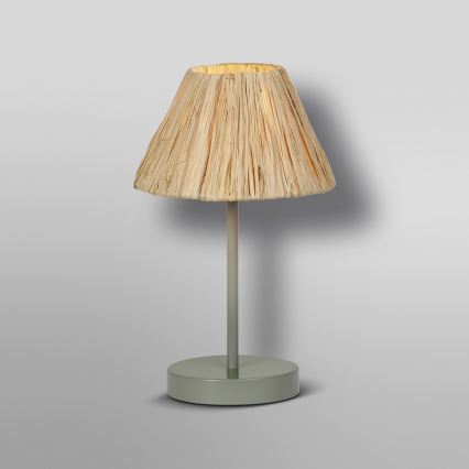 Ledvance - Asztali lámpa DECOR RAFFIA 1xE27/15W/230V raffia háncs