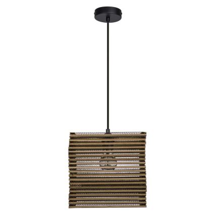 Ledvance - Csillár zsinóron DECOR CARDBOARD 1xE27/15W/230V 25x25 cm