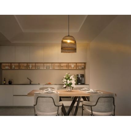 Ledvance - Csillár zsinóron DECOR CARDBOARD 1xE27/15W/230V átm. 25 cm