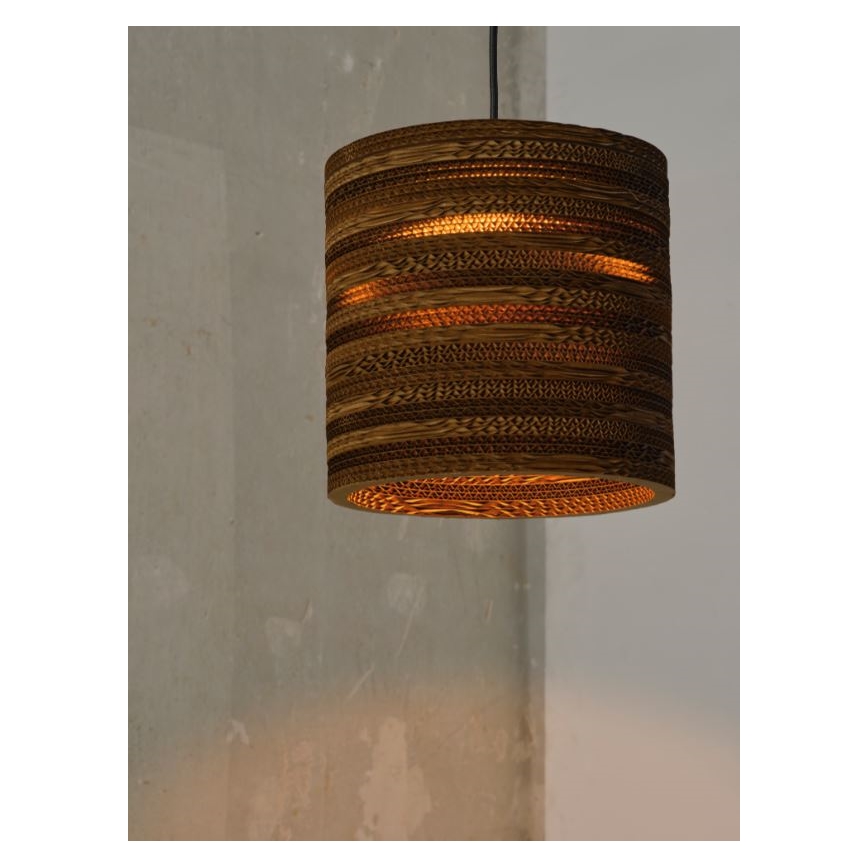 Ledvance - Csillár zsinóron DECOR CARDBOARD 1xE27/15W/230V átm. 25 cm