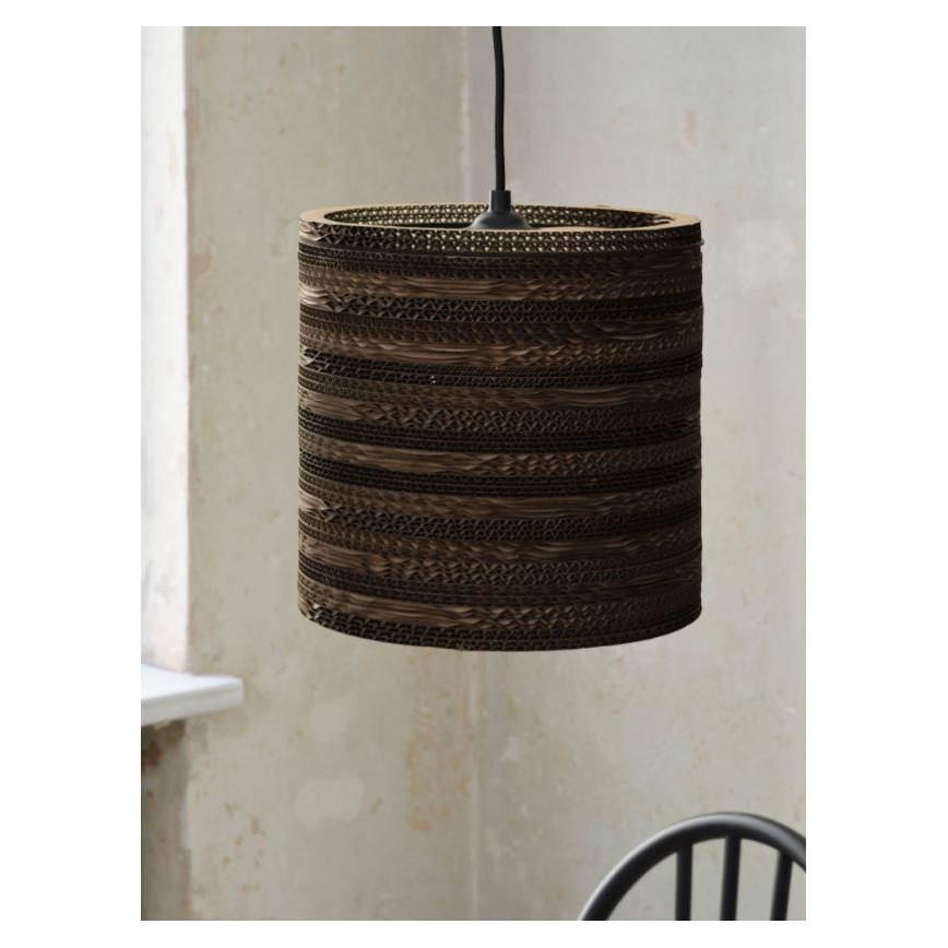 Ledvance - Csillár zsinóron DECOR CARDBOARD 1xE27/15W/230V átm. 25 cm