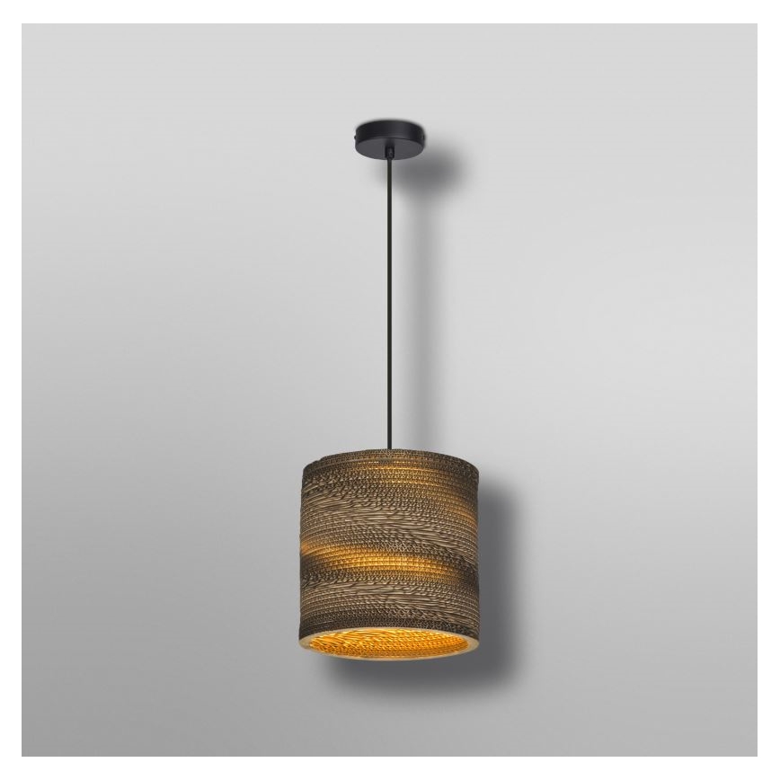 Ledvance - Csillár zsinóron DECOR CARDBOARD 1xE27/15W/230V átm. 25 cm