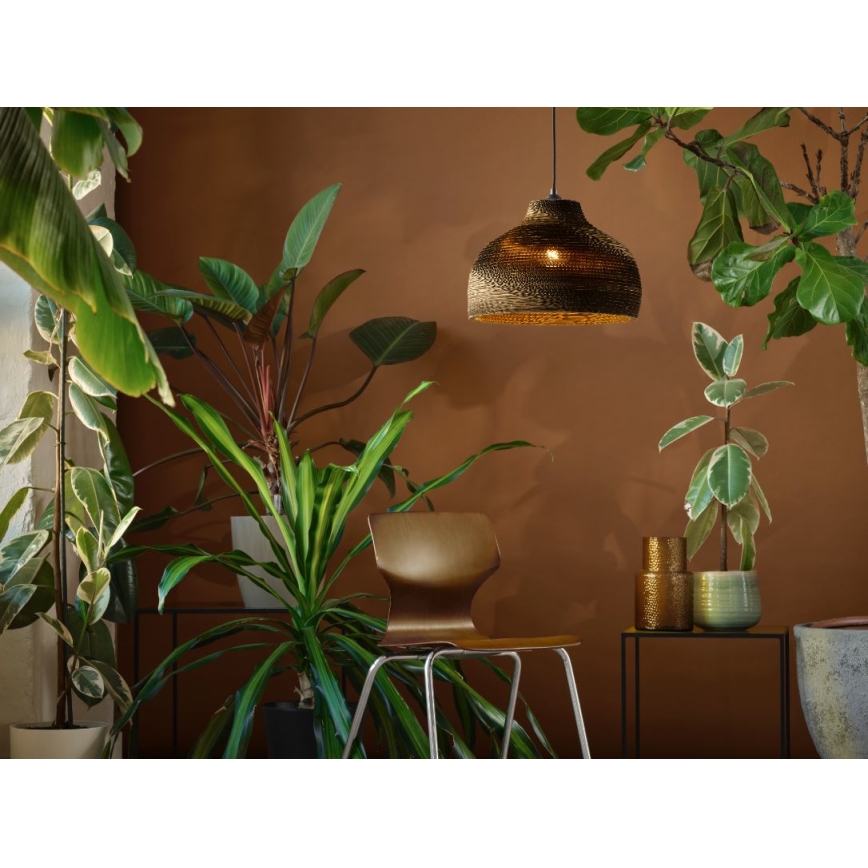 Ledvance - Csillár zsinóron DECOR CARDBOARD 1xE27/15W/230V átm. 36 cm