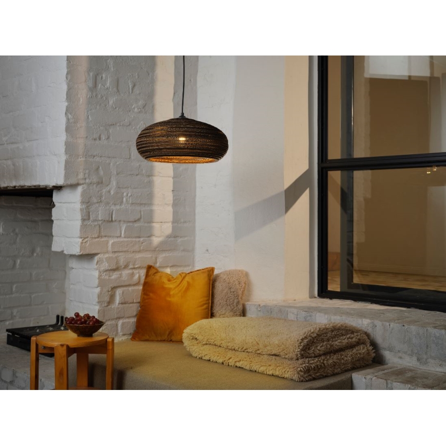 Ledvance - Csillár zsinóron DECOR CARDBOARD 1xE27/15W/230V átm. 40 cm