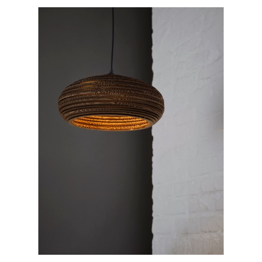 Ledvance - Csillár zsinóron DECOR CARDBOARD 1xE27/15W/230V átm. 40 cm