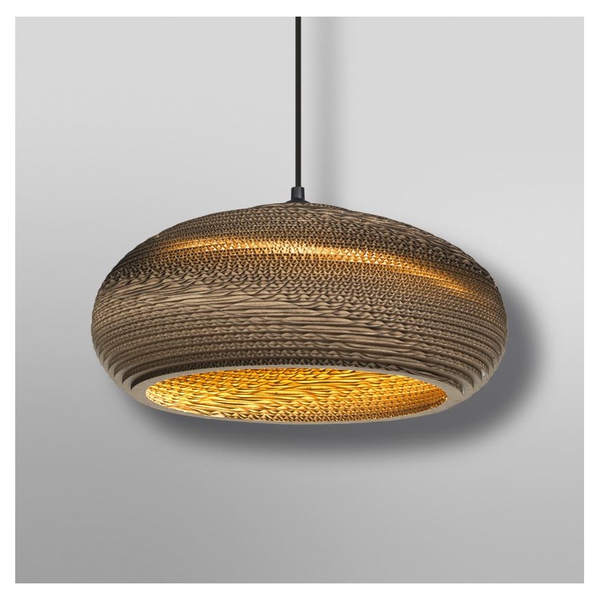 Ledvance - Csillár zsinóron DECOR CARDBOARD 1xE27/15W/230V átm. 40 cm