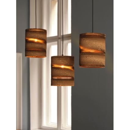 Ledvance - Csillár zsinóron DECOR CARDBOARD 3xE27/15W/230V