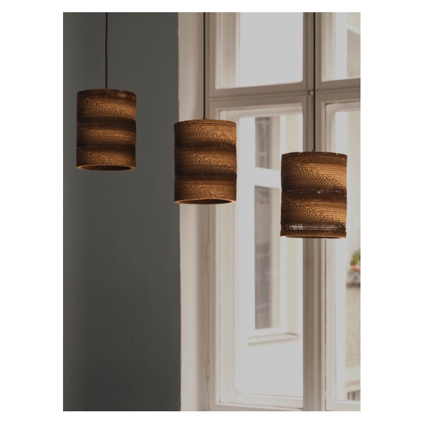 Ledvance - Csillár zsinóron DECOR CARDBOARD 3xE27/15W/230V