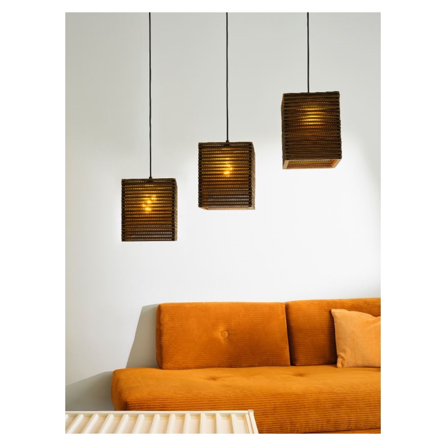 Ledvance - Csillár zsinóron DECOR CARDBOARD 3xE27/15W/230V