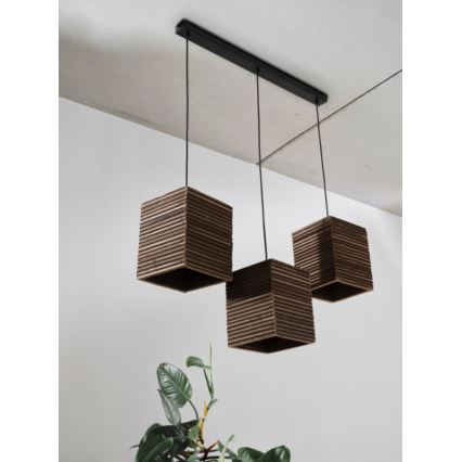 Ledvance - Csillár zsinóron DECOR CARDBOARD 3xE27/15W/230V