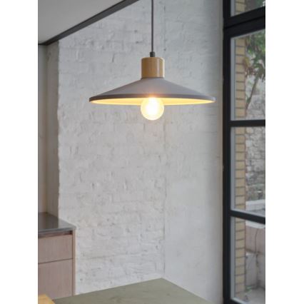 Ledvance - Csillár zsinóron DECOR CONCRETE 1xE27/15W/230V átm. 32 cm beton szürke