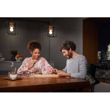 Ledvance - Csillár zsinóron DECOR NAIROBI 1xE27/15W/230V Gumifüge