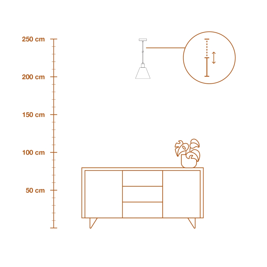 Ledvance - Csillár zsinóron DECOR RAFFIA 1xE27/15W/230V raffia háncs