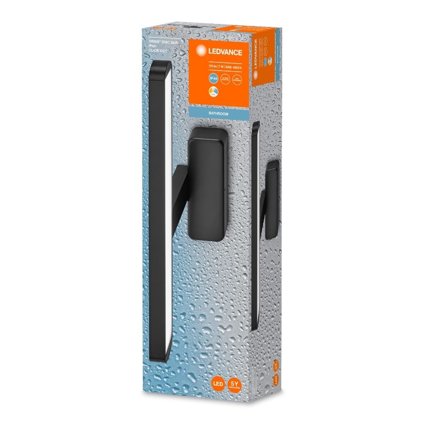 Ledvance - LED Fürdőszobai tükörvilágítás DISC BAR LED/7W/230V 3000/4000K IP44