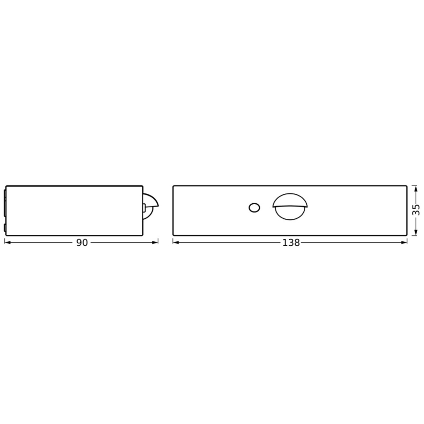 Ledvance - LED napelemes fali lámpa mozgás- és alkonyérzékelővel ENDURA SOLAR LED/3W/4,2V 1200 mAh IP65