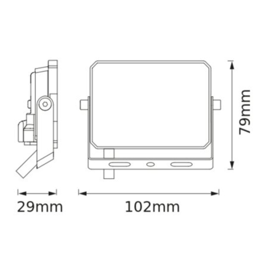 Ledvance - FLOODLIGHT LED reflektor, 10 W, 230 V, 4000 K, IP65