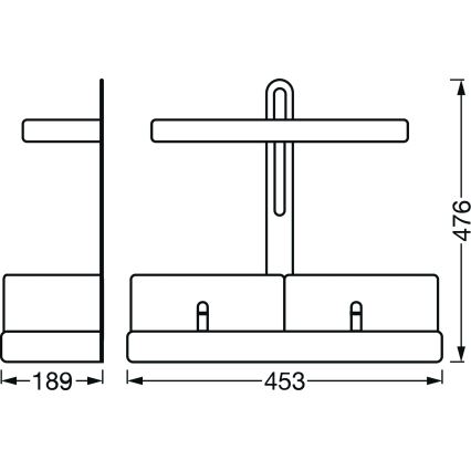 Ledvance - LED beltéri növénylámpa GARDEN KIT LED/24W/230V